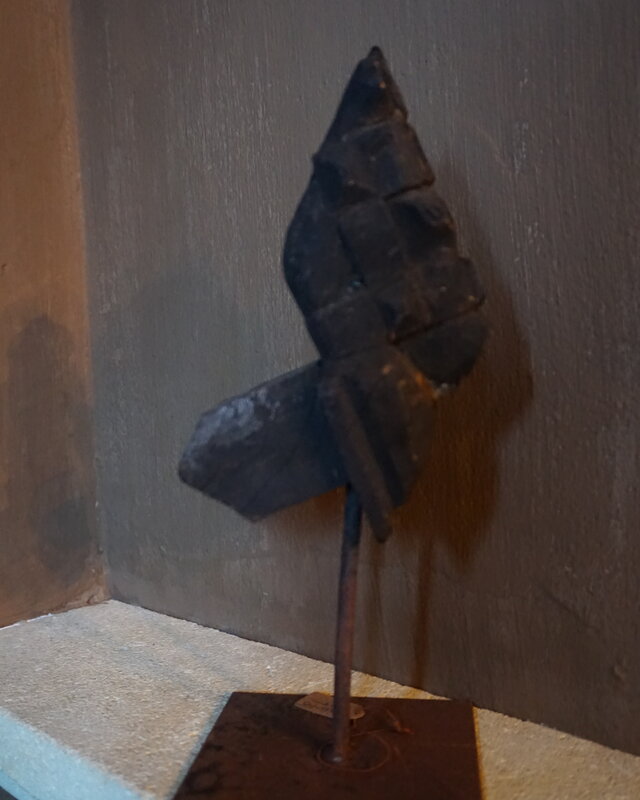 Rene Houtman Paard Op Standaard | Hout | H24xB10xD10 cm