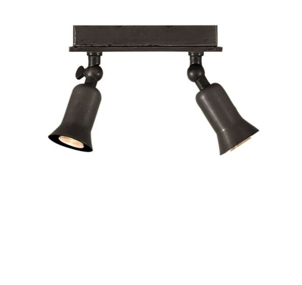 Frezoli Modena 2 Spot | Mat Zwart | H15xB15xD5 cm