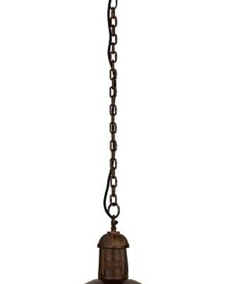 Frezoli Hanglamp Soll Small | Bruin Patina | H32xØ30 cm