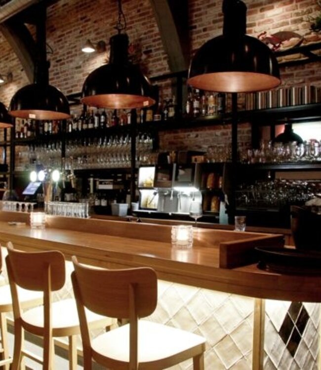 Frezoli Hanglamp Soll | Bruin Patina | H55 x Ø49 cm