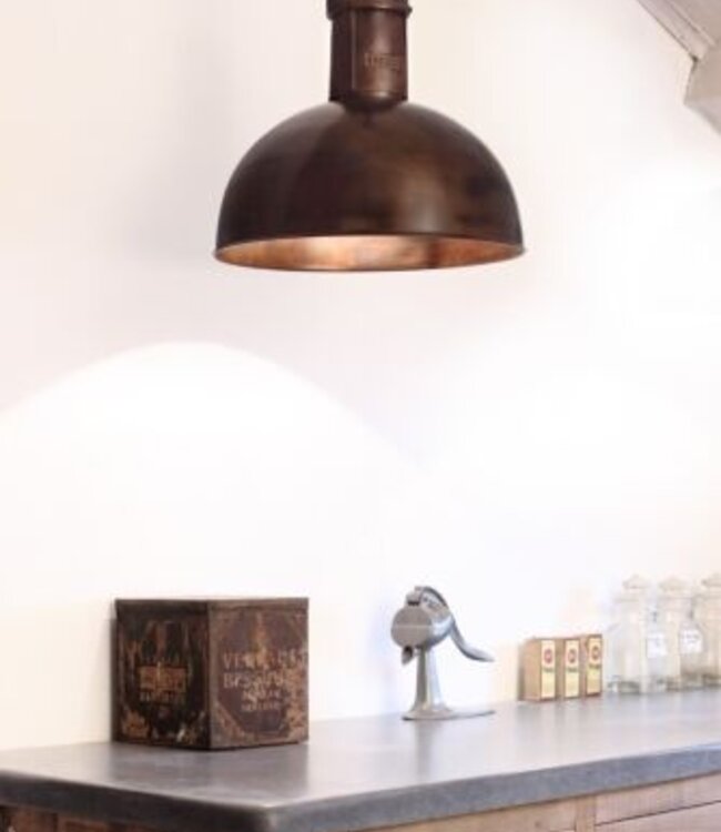 Frezoli Hanglamp Soll | Bruin Patina | H55 x Ø49 cm