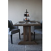 Houten Kloostertafel | H79 x L180 x D90 cm