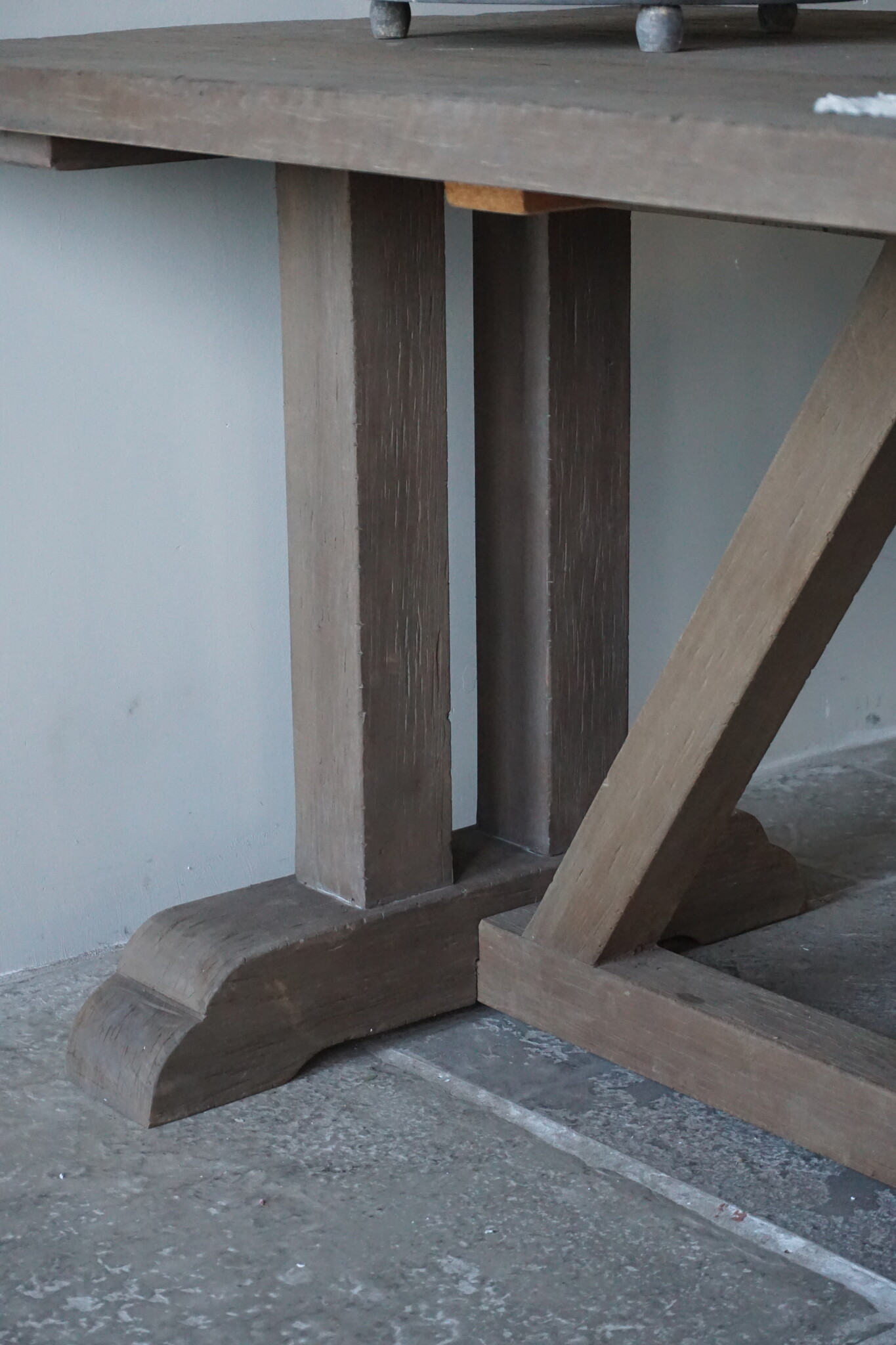 Rene Houtman Houten Kloostertafel | H79 x L180 x D90 cm