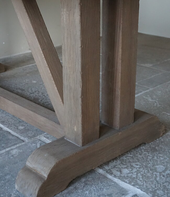 Rene Houtman Houten Kloostertafel | H79 x L180 x D90 cm