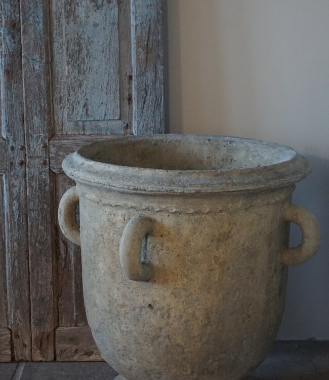 Il Cupido Betonnen Pot Anduse Met Oren | H64 x D58 cm