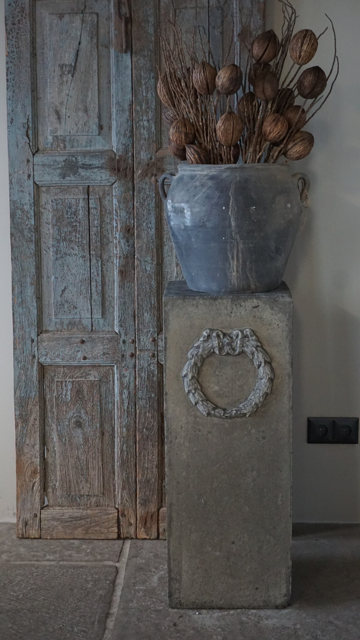 Il Cupido Handgemaakte Sokkel Guirlande | H78 x B30 x D30 cm