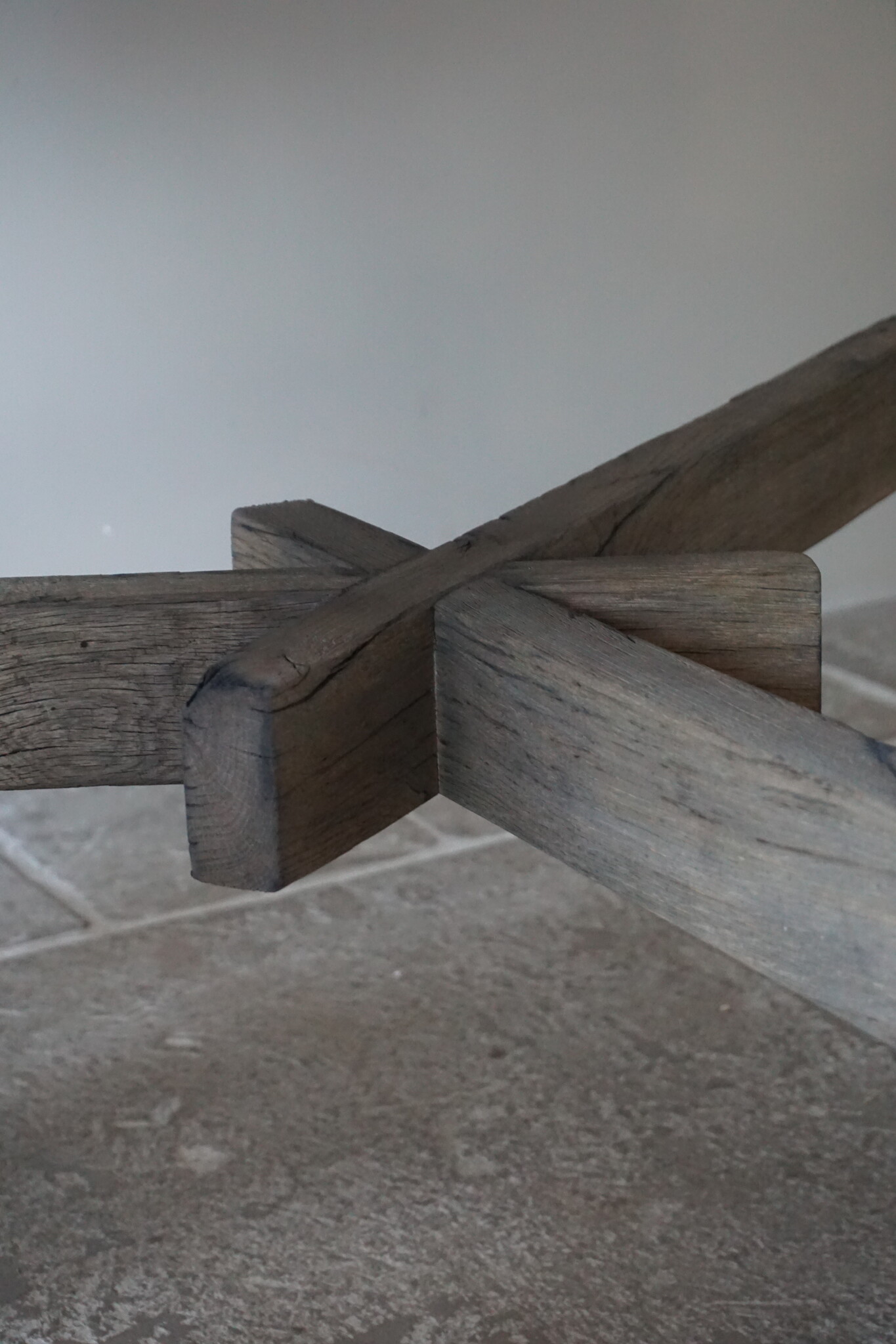Rene Houtman Tafel Anouk | Oud Eiken Wagonplank Geborsteld | Meerdere Maten