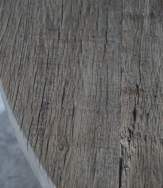 Rene Houtman Tafel Anouk | Oud Eiken Wagonplank Geborsteld | Meerdere Maten