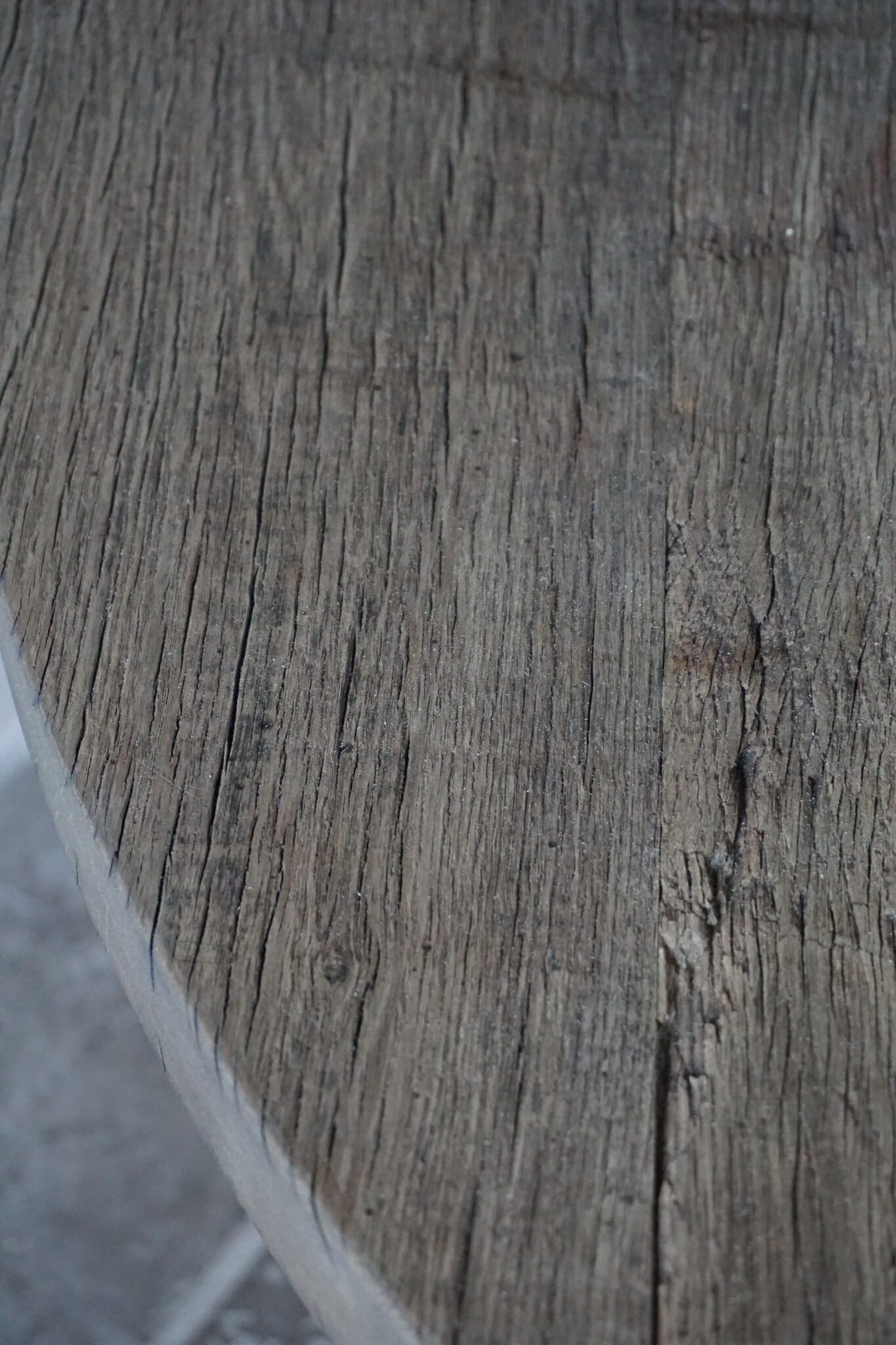 Rene Houtman Tafel Anouk | Oud Eiken Wagonplank Geborsteld | Meerdere Maten
