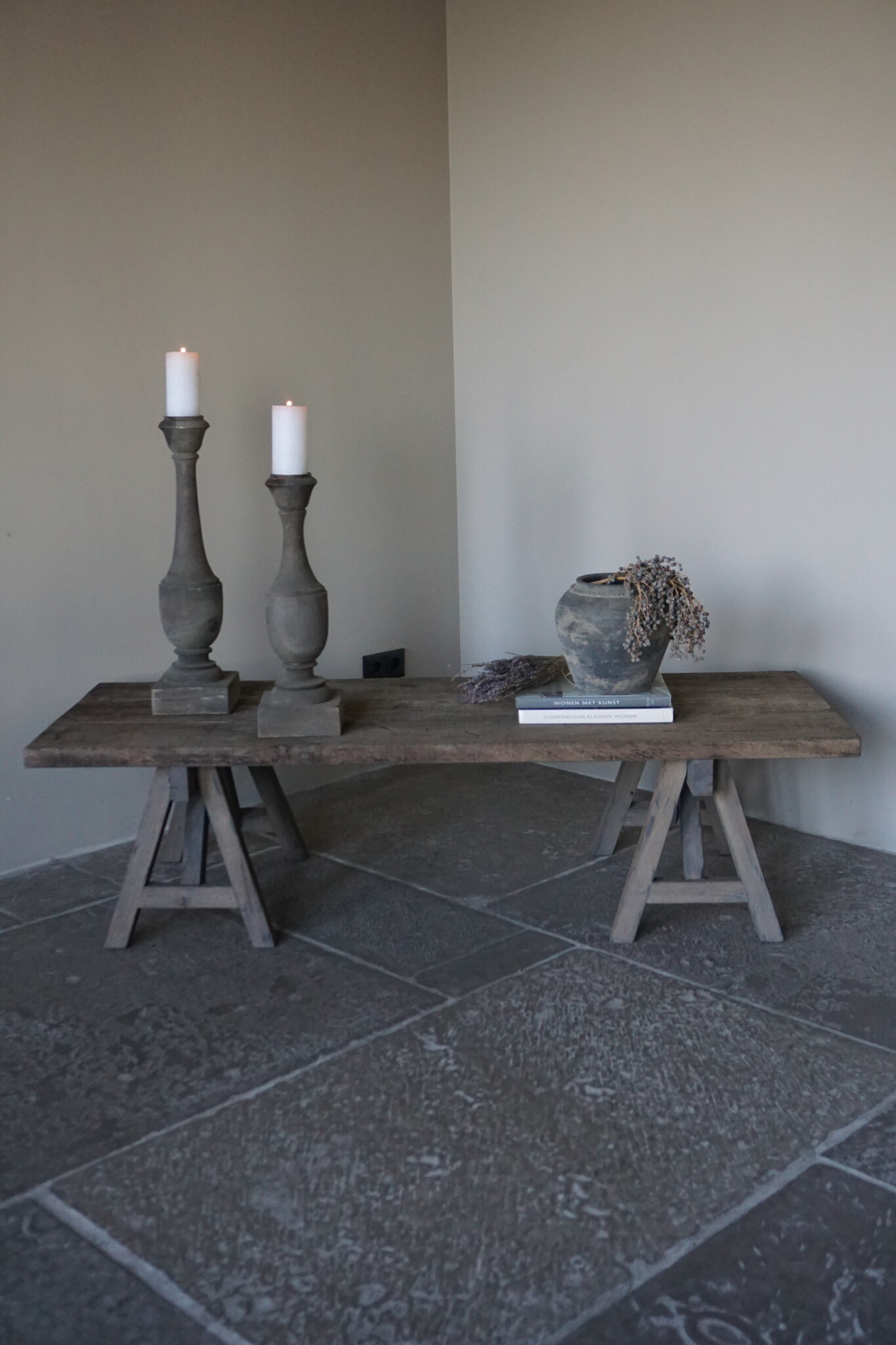 Rene Houtman Salontafel Anouk | Oud Eiken Wagonplank Geborsteld | Meerdere Maten