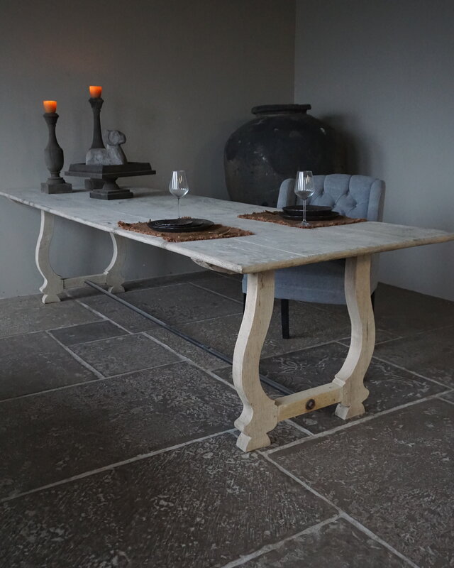 Rene Houtman Eetkamertafel Loes | Massief Eikenhout | Meerdere Maten