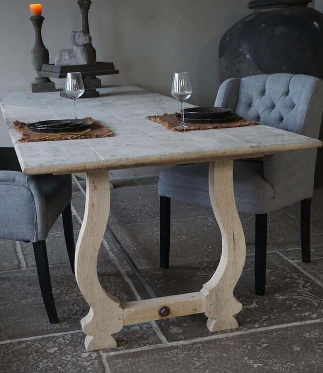 Rene Houtman Eetkamertafel Loes | Massief Eikenhout | Meerdere Maten