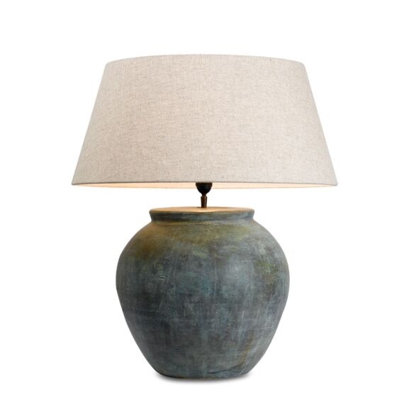Frezoli Disio Tafellamp | Copper Green | H36 cm