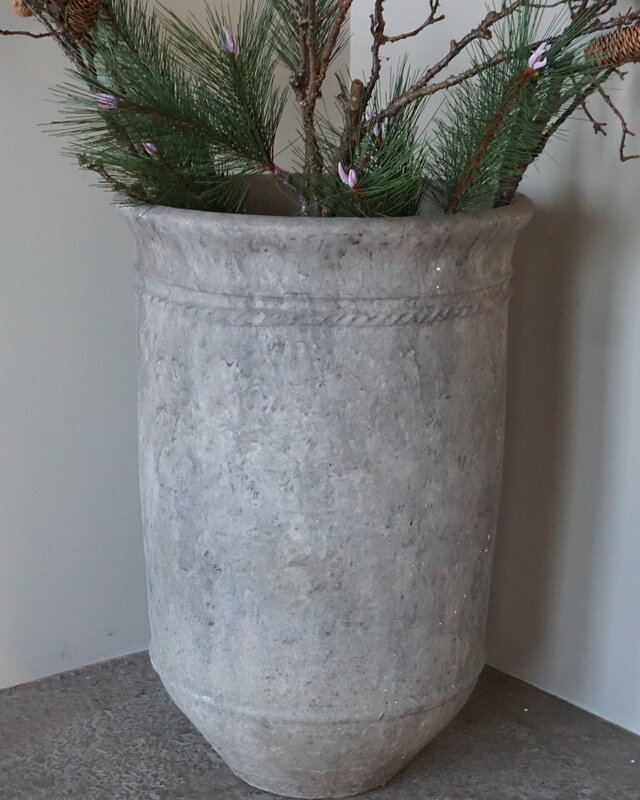 Be-Uniq Grote Betonnen Pot | H77 x D53 cm