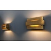 Pareto Wandlamp | Donker Messing | H10,5 cm