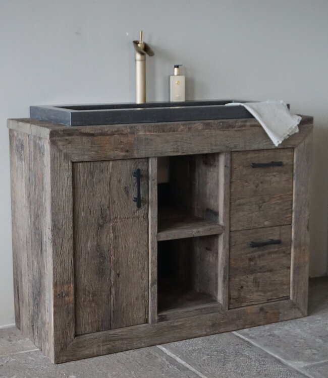 Rene Houtman Herman Badkamermeubel Met Raw Wastafel | Kies Afmeting