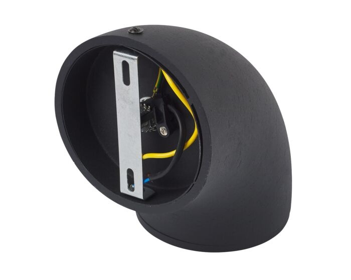 Frezoli Piegar Wandlamp | Mat Zwart | H16 x Ø10,8 cm