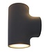 Frezoli Treviso Wandlamp | Mat Zwart | H21,5 x Ø10,8 cm
