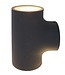 Frezoli Treviso Wandlamp | Mat Zwart | H21,5 x Ø10,8 cm