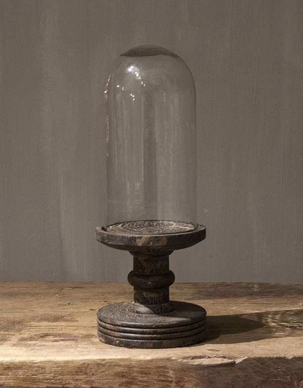 Be-Uniq Glazen Stolp | Vintage | H44xB17xD17 Cm