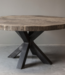 Be-Uniq Eettafel New York - Rond 140 cm - Incl. Spinpoot