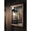 Spiegel oud hout | Unique small 50x40x2 Cm