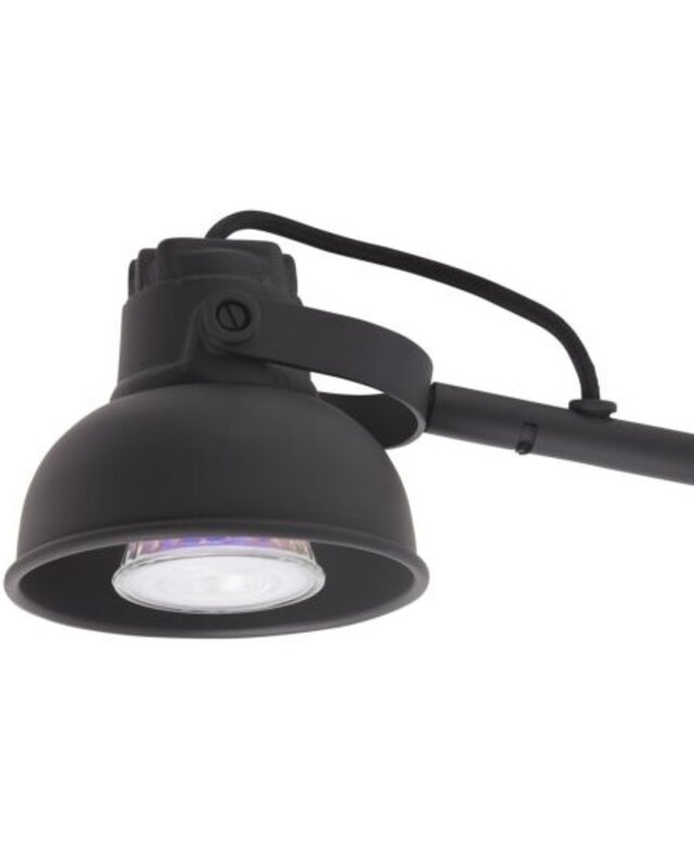 Frezoli Mazz Wandlamp | Mat Zwart | Knikarm