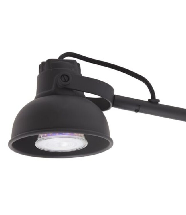 Frezoli Mazz Wandlamp | Mat Zwart | Knikarm