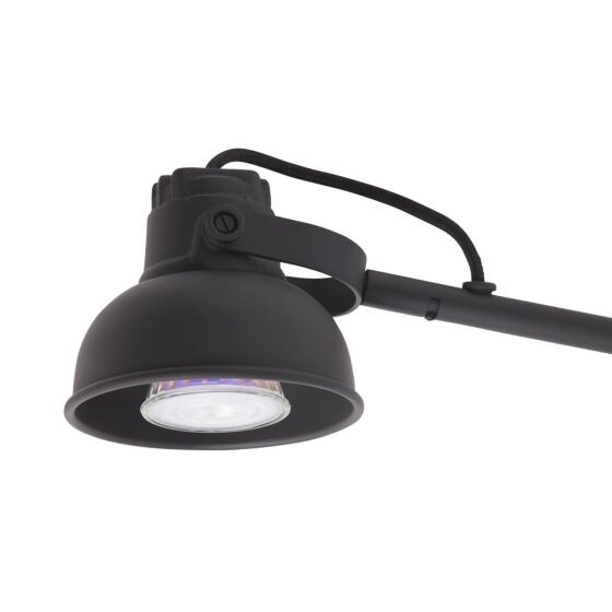 Frezoli Mazz Wandlamp | Mat Zwart | Knikarm