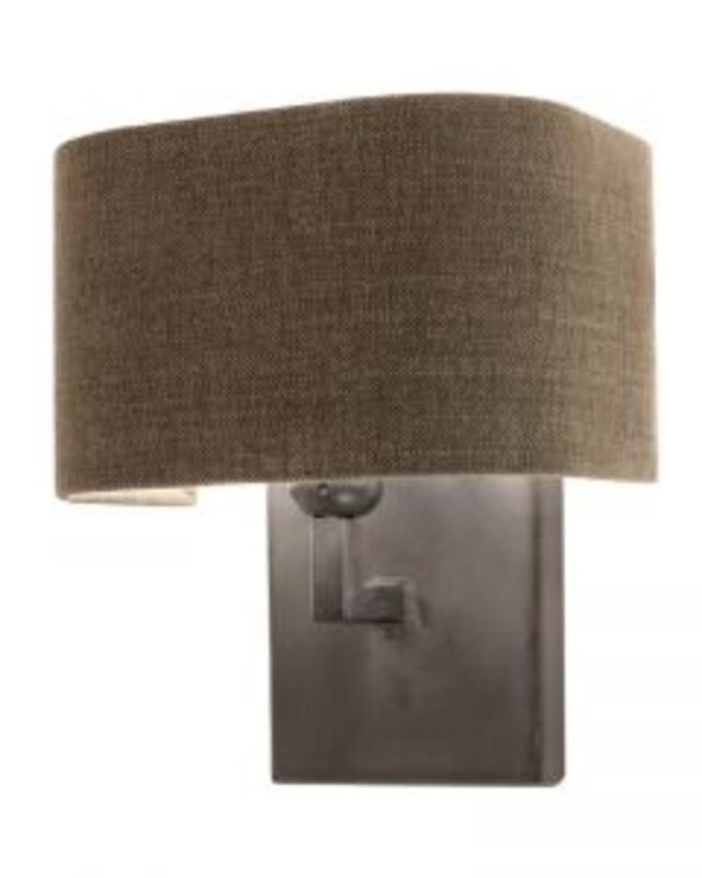 Frezoli Nicora Wandlamp | Mat Zwart | H15xB12xD9 cm
