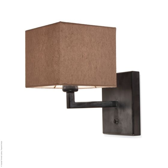 Frezoli Limena Wandlamp | Mat Zwart | H15xB12xD12 cm