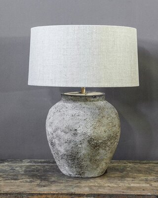 Be-Uniq Kruiklamp Damak - Inclusief Kap - D25 x H52 cm