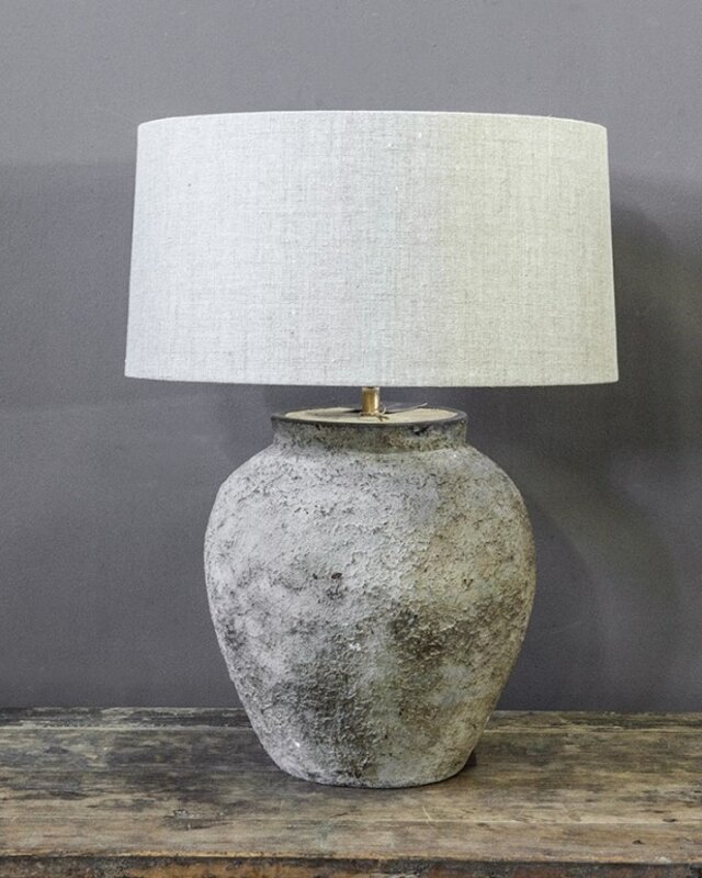 Be-Uniq Kruiklamp Damak - Inclusief Kap - D25 x H52 cm