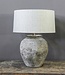 Be-Uniq Kruiklamp Damak - Inclusief Kap - D25 x H52 cm