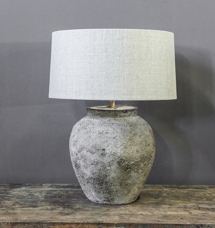Be-Uniq Kruiklamp Damak - Inclusief Kap - D25 x H52 cm