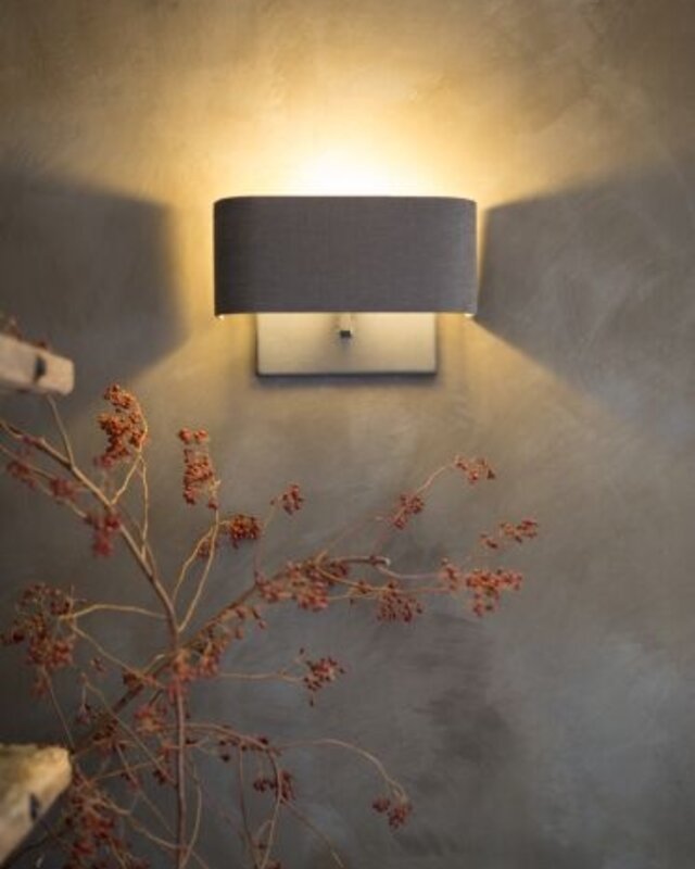 Frezoli Bolzano Wandlamp | Mat Zwart | H12xB26xD9 cm