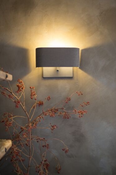 Frezoli Bolzano Wandlamp | Mat Zwart | H12xB26xD9 cm