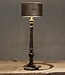Be-Uniq Tafellamp Lyon - Inclusief Bruine Lampenkap - D20 x H64 cm