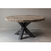 Eettafel New York - Rond 180 cm - Incl. Spinpoot