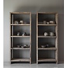Oud Houten Boekenrek - H200 x B80 x D40 cm