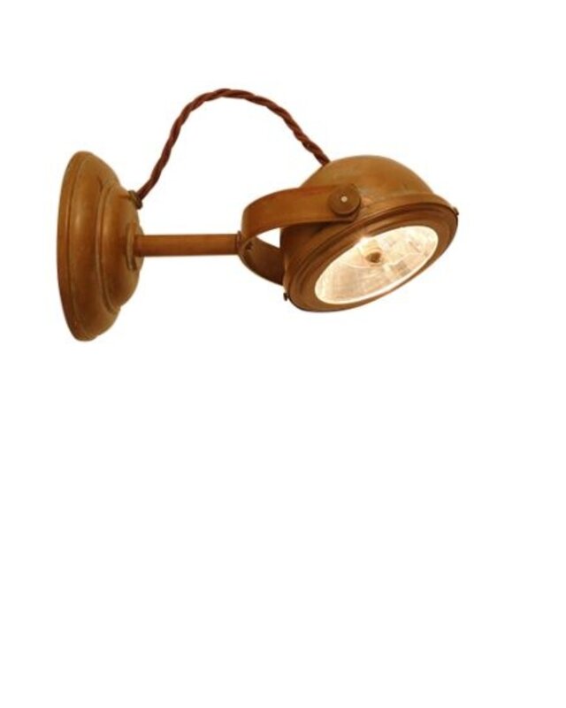 Frezoli Lupia Wandlamp LED | Koper | D26 cm
