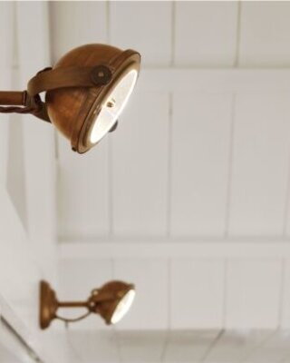 Frezoli Lupia Wandlamp LED | Koper | D26 cm