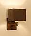 Frezoli Limena Wandlamp | Bruin Patina | H15xB12xD12 cm