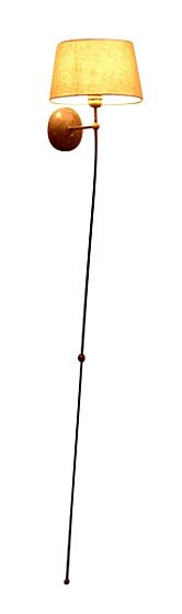 Frezoli Pogini Wandlamp | Bruin Patina | H140xD15 cm
