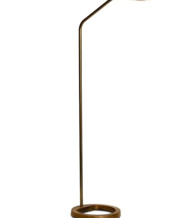 Frezoli Apriro Vloerlamp | Donker Messing | H141 cm