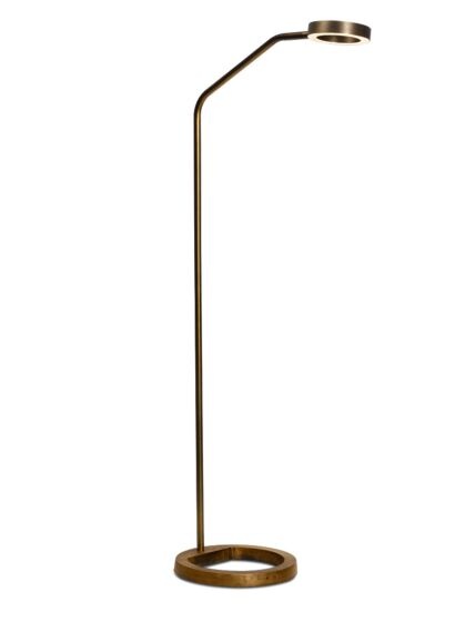 Frezoli Apriro Vloerlamp | Donker Messing | H141 cm