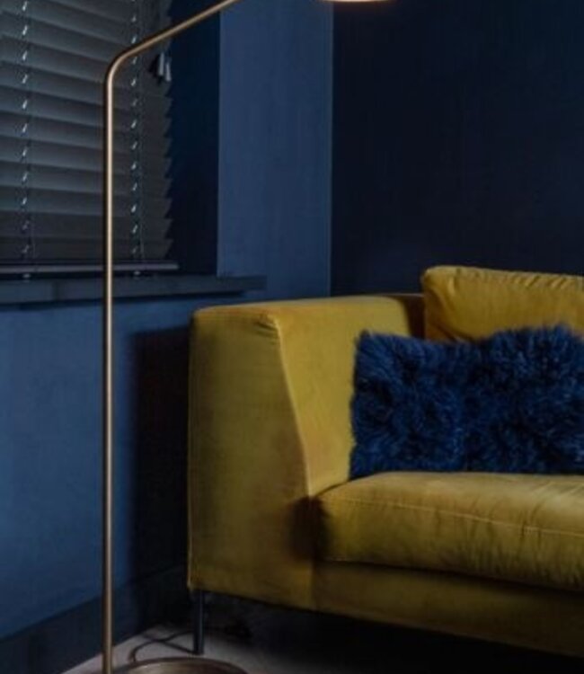 Frezoli Apriro Vloerlamp | Donker Messing | H141 cm