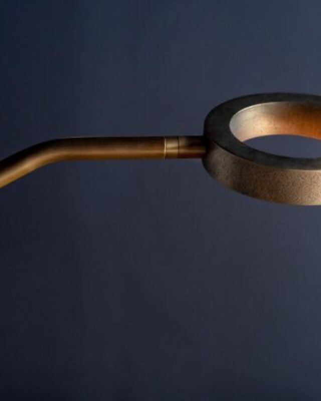 Frezoli Apriro Vloerlamp | Donker Messing | H141 cm