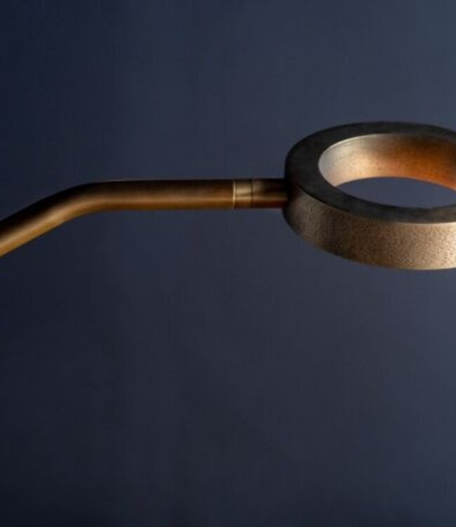 Frezoli Apriro Vloerlamp | Donker Messing | H141 cm