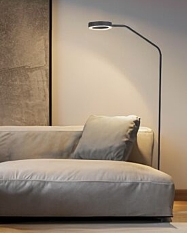 Frezoli Apriro Vloerlamp | Donker Messing | H141 cm